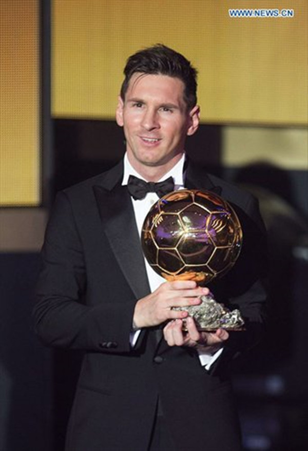 Messi Wins Unprecedented Fifth Ballon D'Or